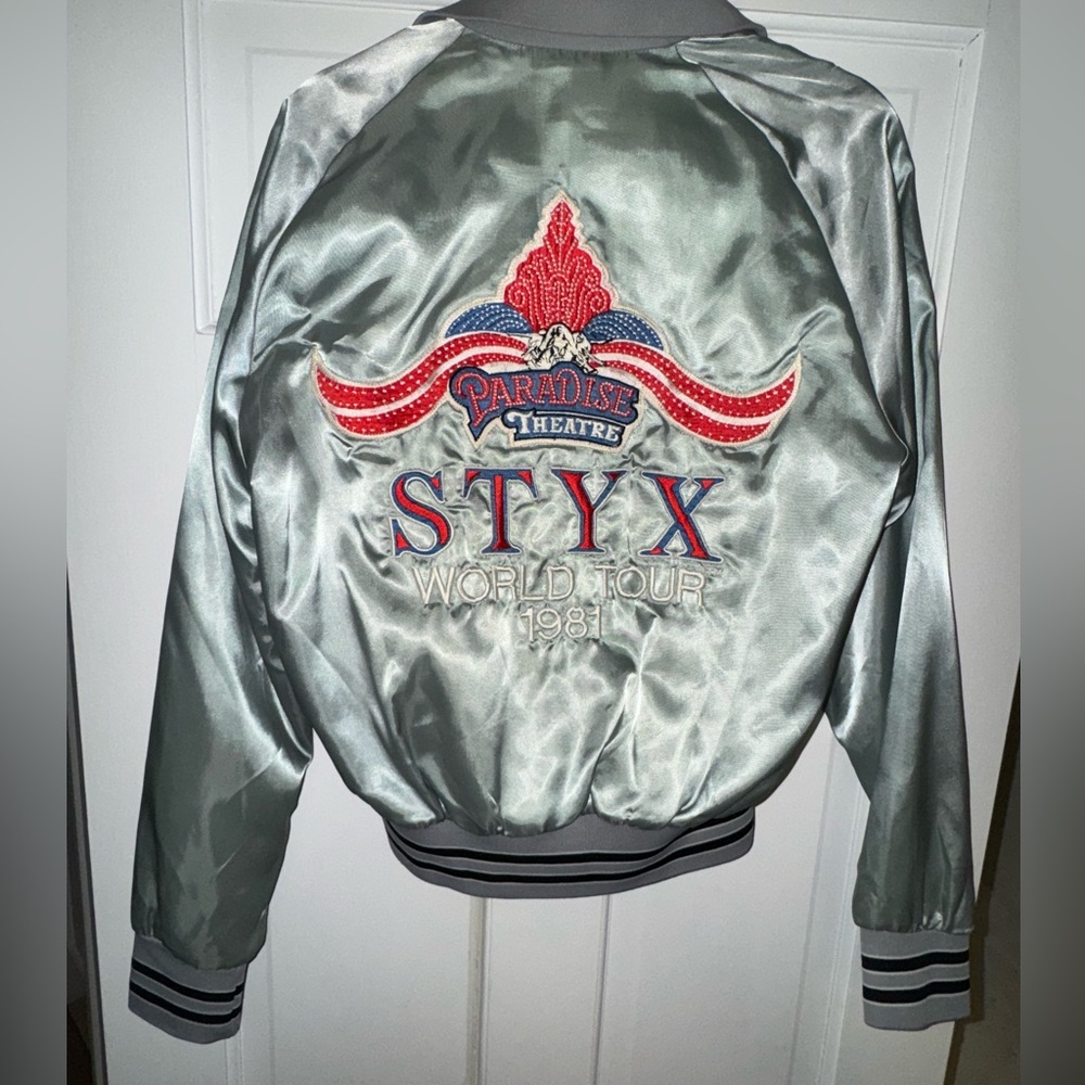 Vintage! Extremely RARE! 1981 Styx Paradise Theatre World Tour jacket